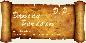 Danica Perišin vizit kartica